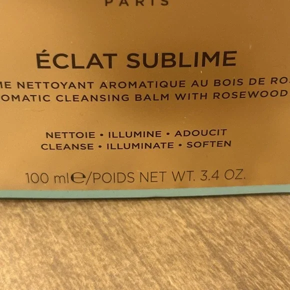 Darphin Eclat Sublime Aromatic Cleansing Balm 3.4oz 100ml Face Cleanser Rosewood